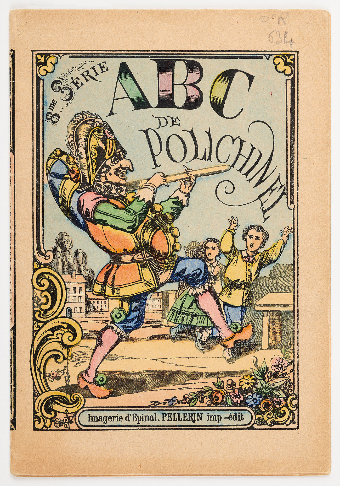 « ABC de Polichinel », monographie imprimée de Pellerin & Cie à Epinal, fin du XIXe siècle. Mucem, O1R 634 © Mucem / Marianne Kuhn