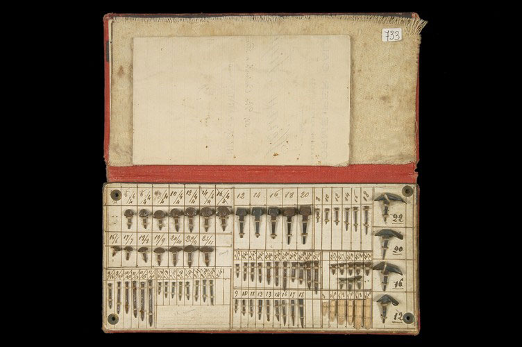 Carnet de cordonnier, France, milieu xxe siecle © Mucem