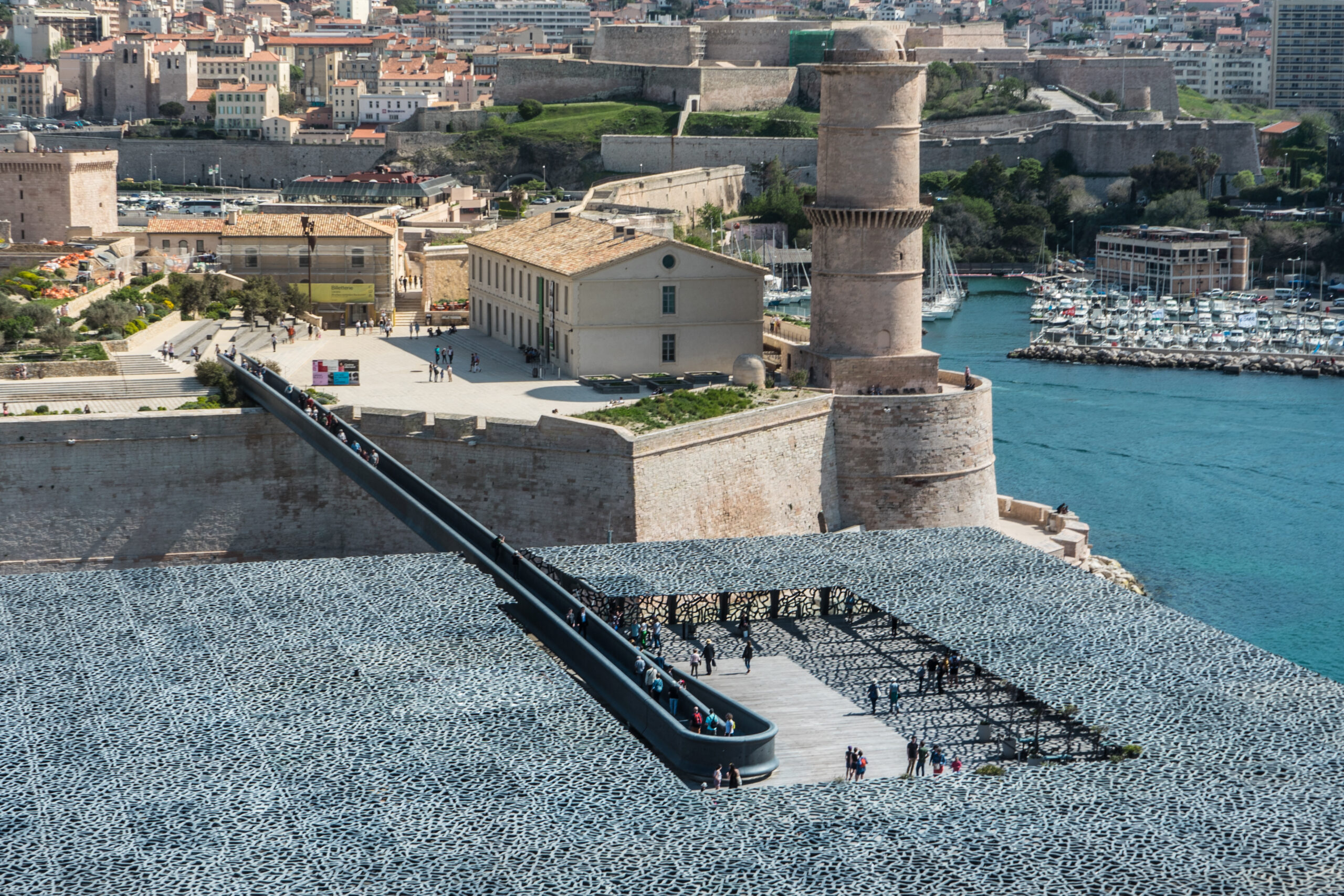 Mucem bâtiment J4 © Julie Cohen