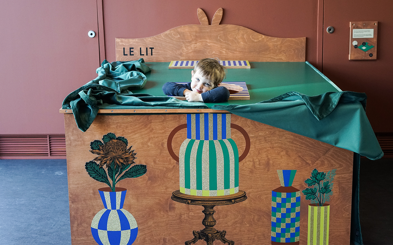 Le Fabuleux terrier, espace enfant du Mucem © Julie Cohen, Mucem