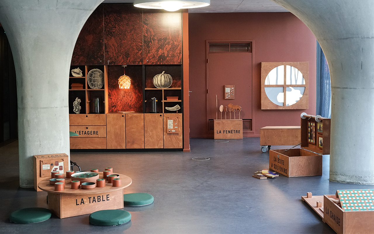 Le Fabuleux terrier, espace enfant du Mucem © Julie Cohen, Mucem
