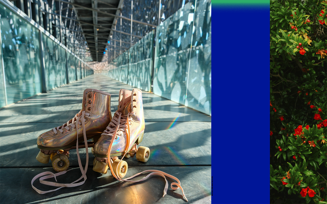 Atelier de Roller Disco, Pulsations 2025 © Adèle Mélice-Dodart