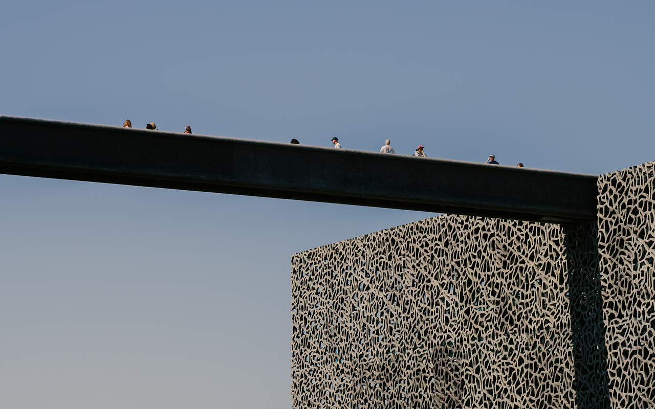Passerelle - Mucem - 2025 - architectes Rudy Ricciotti et Roland Carta © Maxime Verret - Mucem