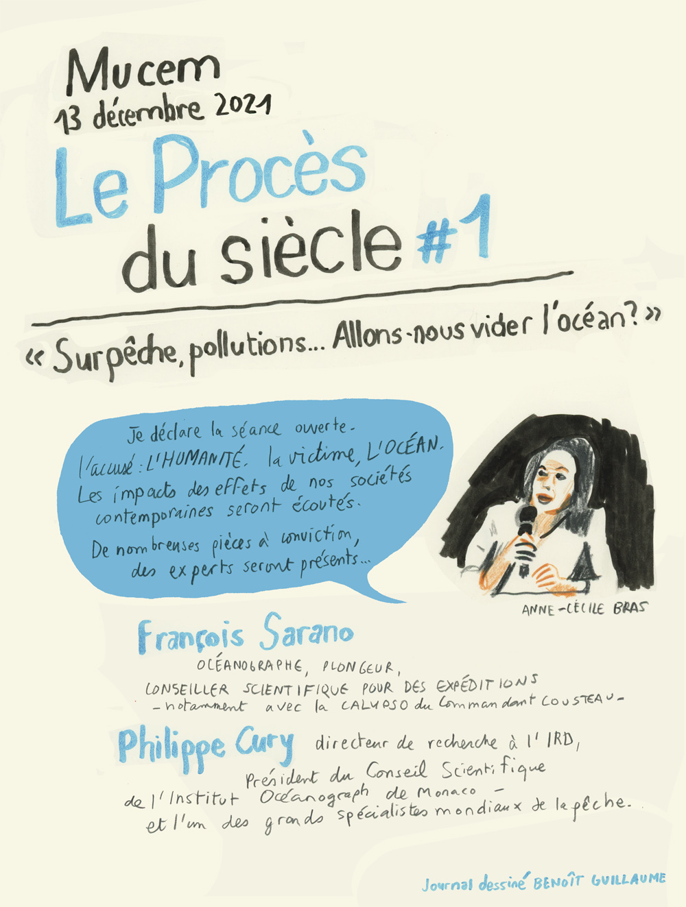Surpêche, pollutions : allons-nous vider l’océan ? - Les Procès du siècle © Benoit Guillaume