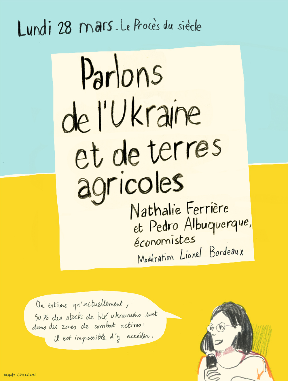 Parlons de l’Ukraine. Et de terres agricoles. - Les Procès du siècle © Benoit Guillaume